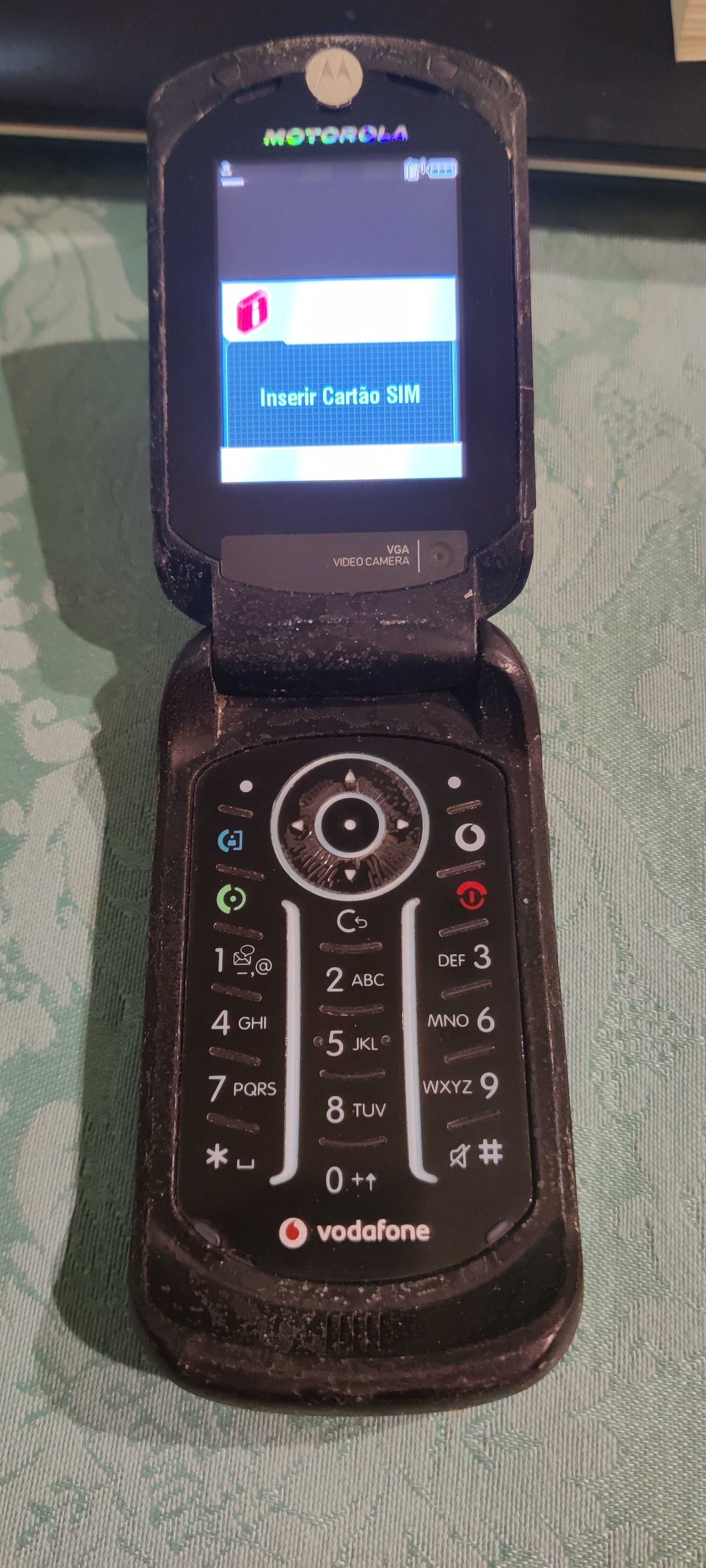 Motorola Flip-phone, Vodafone (ainda bloqueado!!)