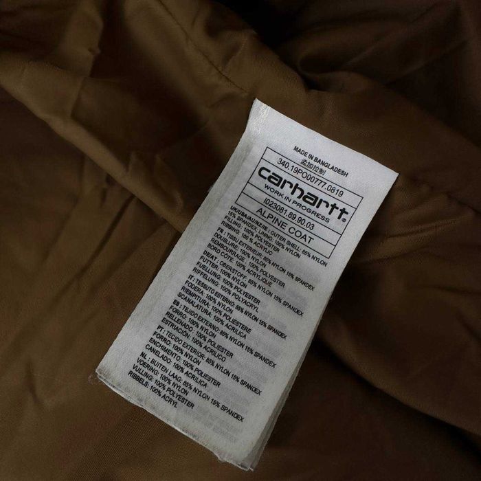 Carhartt Alpine Coat WIP Пуховик Куртка [XS-S]