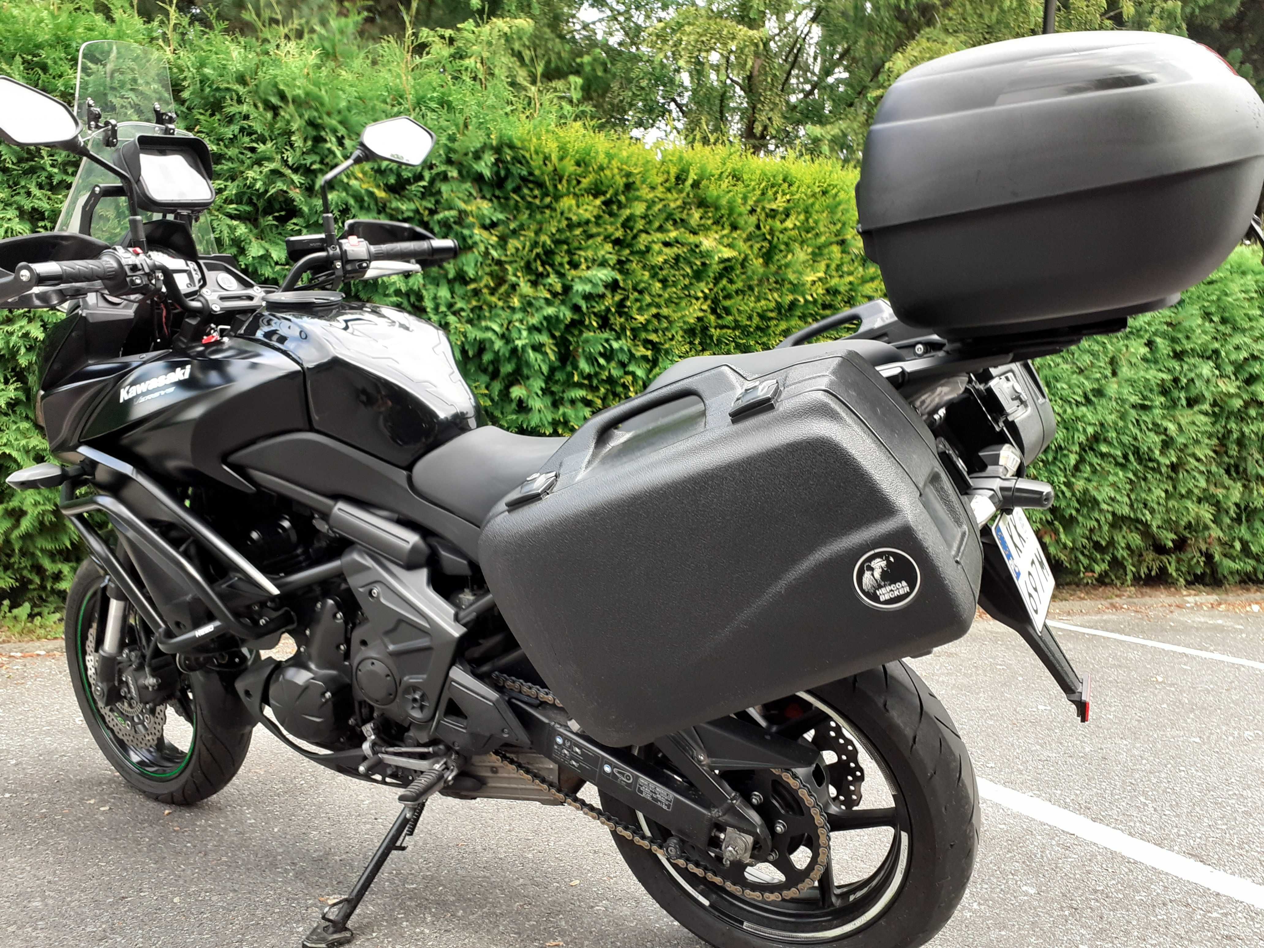 Kawasaki Versys 650 | 2015 | Kufry | Gmole | Stan bdb | 42 tys. km