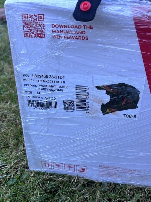 Мотошолом  ендуро LS2