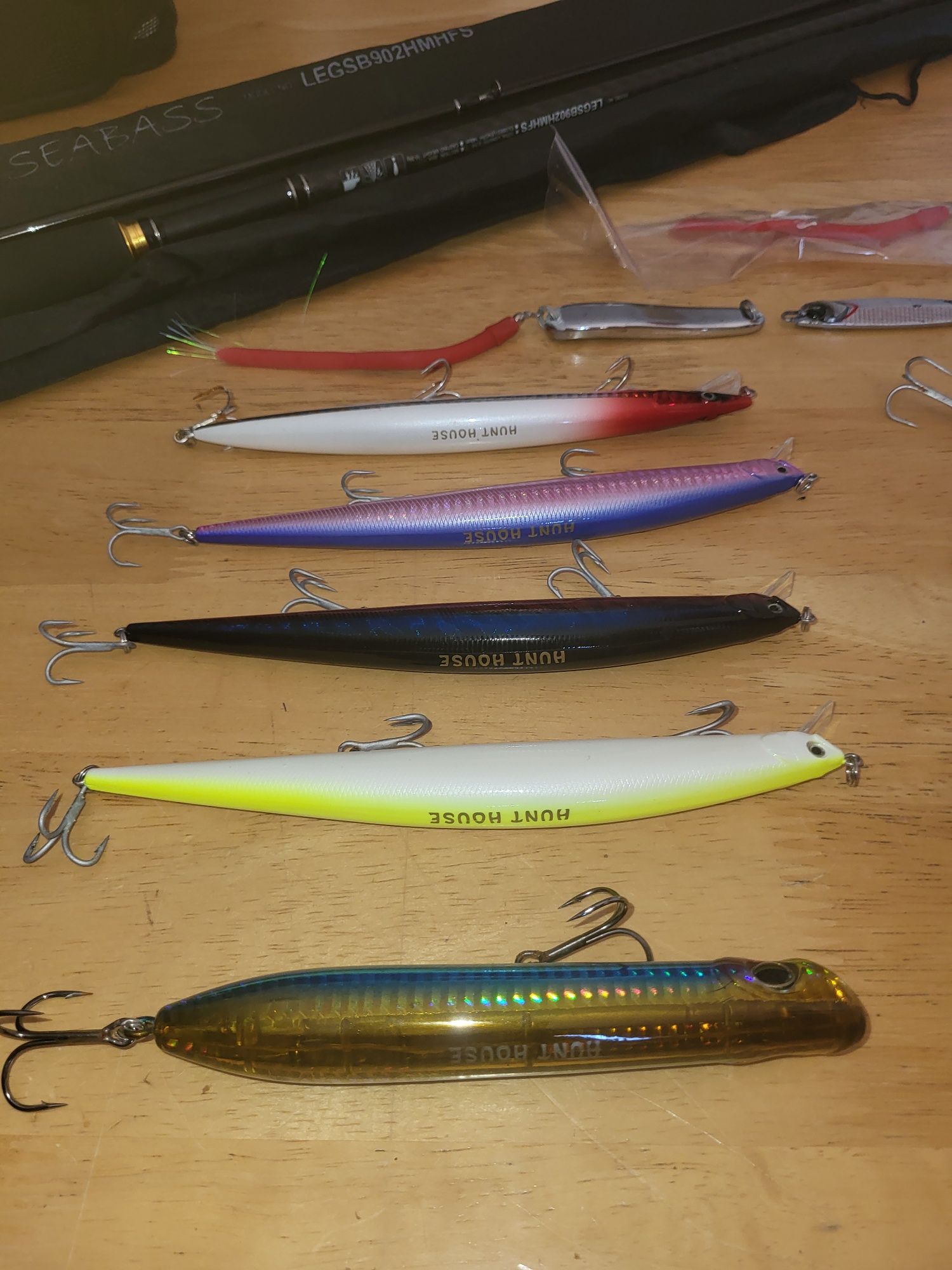 Conjuto pesca spinning