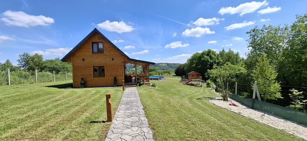 "Leśne Wzgórze" Domek Glinik/ Balia / Basen/Brak sąsiedztwa