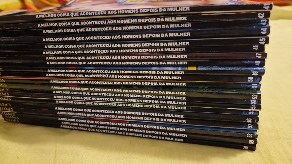 Revistas Maxim e Maxmen em bom estado.