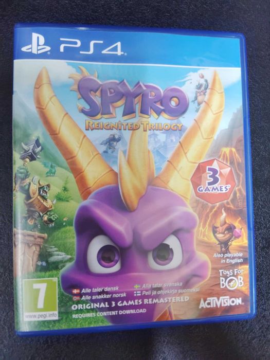 Spyro: Reignited Trilogy PS4 mówią po Polsku w grze PS4 i PS5