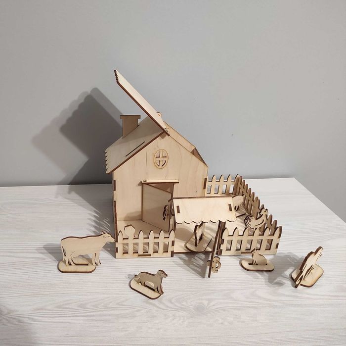 Zabawka dla dzieci. Zwierzęta gospodarskie