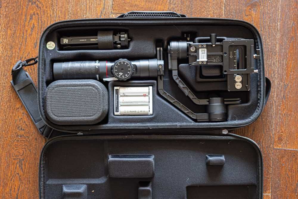 Zhiyun Crane 2 + follow-focus + uchwyt – komplet gimbalowy