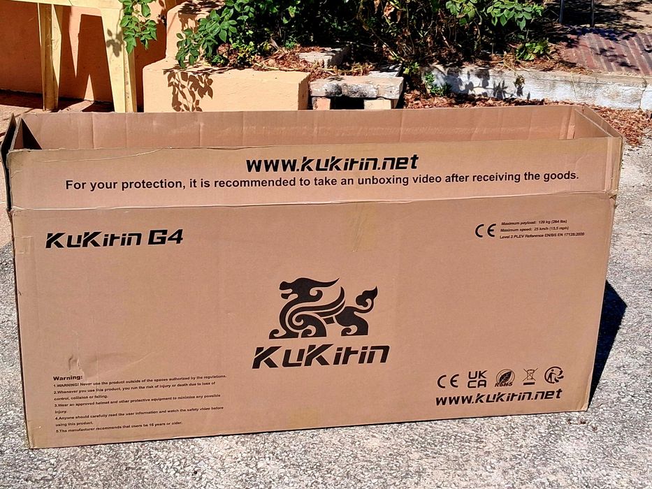 Trotinete Kukirin g4 2025