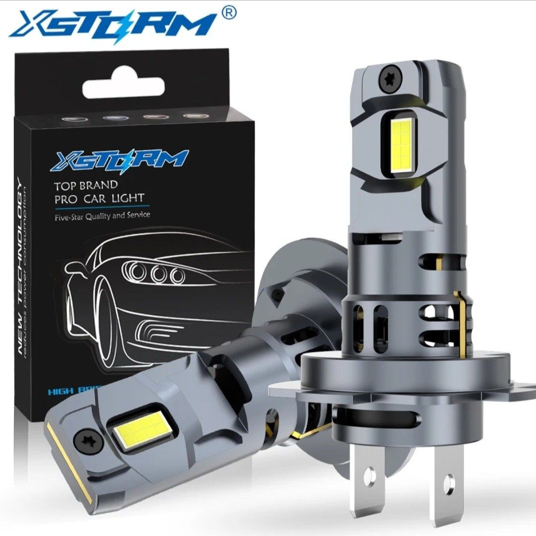 Żarówki LED H7 Xstorm A16 80W 20000LM 1:1 CANBUS. LED Mocne