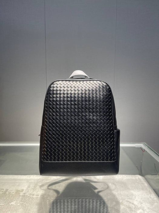 Портфель Bottega Veneta мужской кожаный рюкзак ранец плетеный