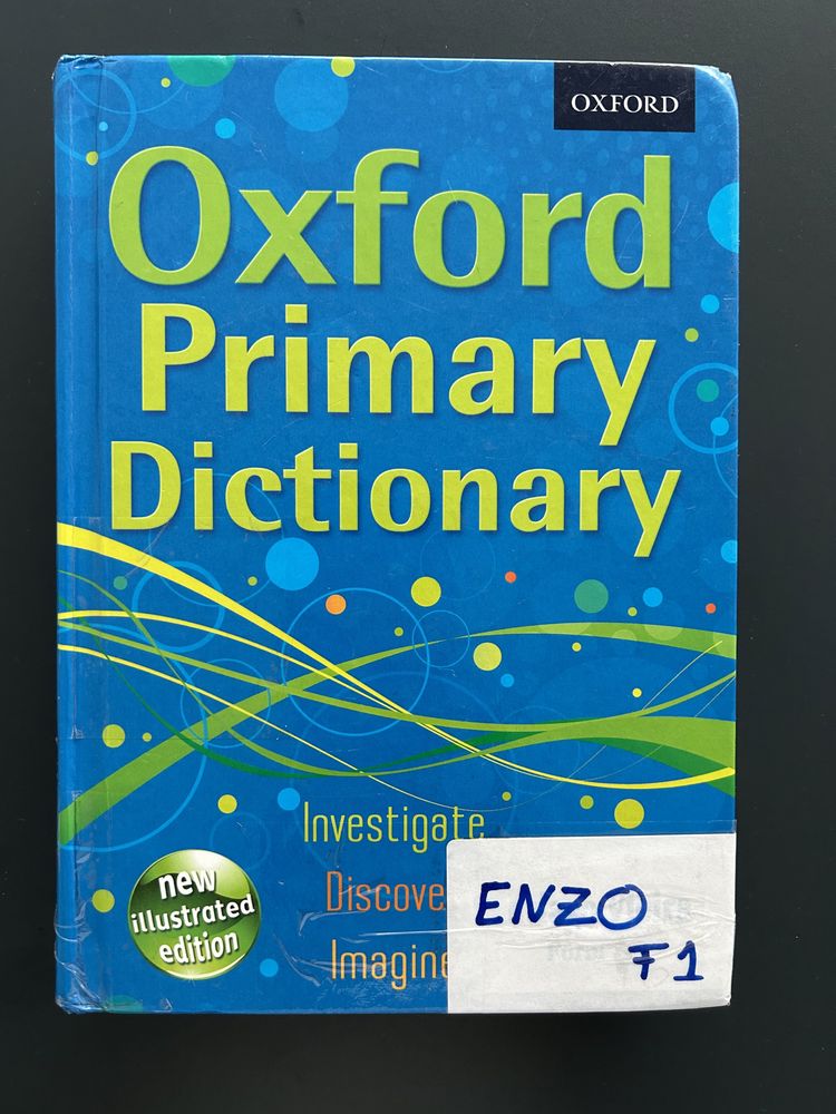 Oxford primary dictionary