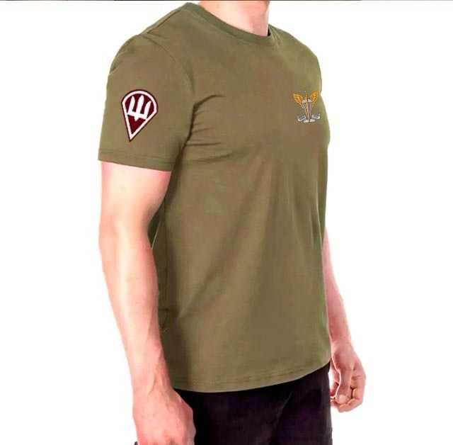 25 бригада  ОПДБр ДШВ військова футболка з принтом ЗСУ