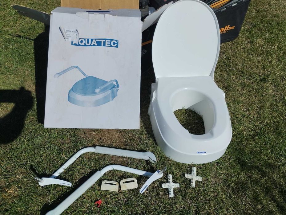 Deska sedesowa  AQUATEC 900 nakładka z podparciem