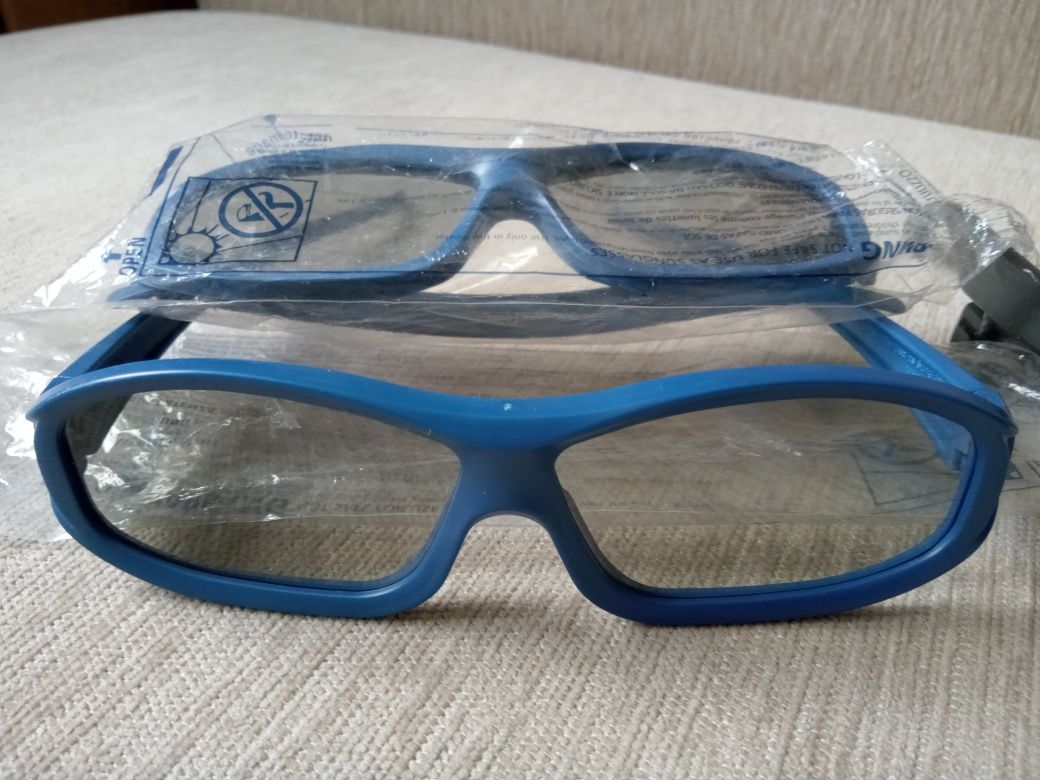 Sprzedam raz używane okulary do 3D