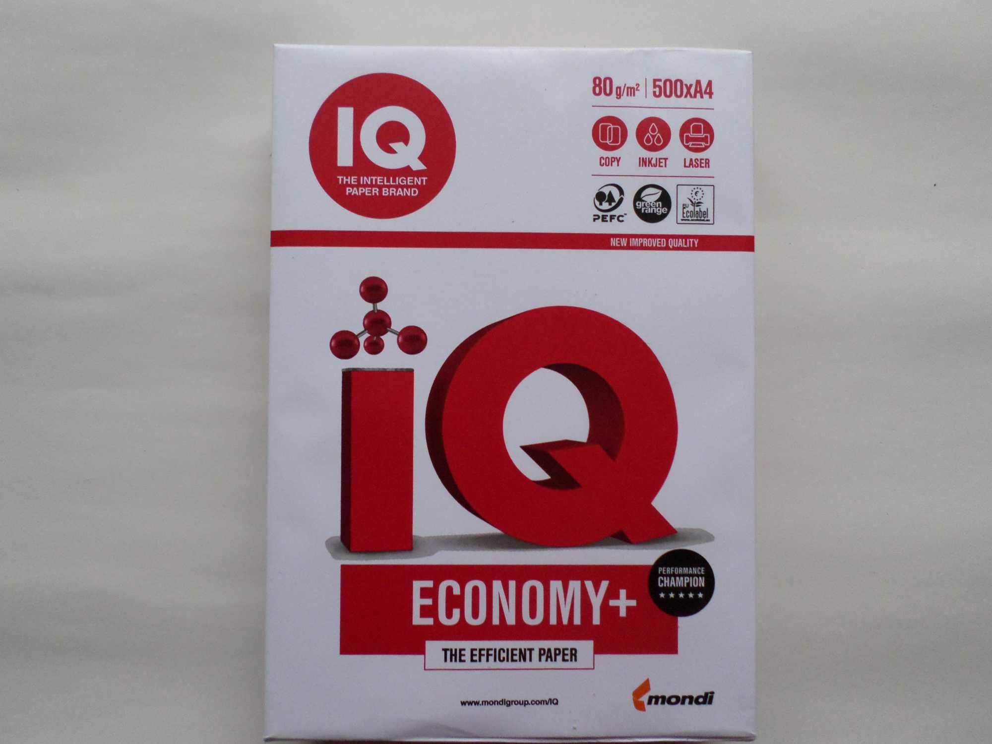Бумага офисная IQ Economy А4 80 г/м2 500 листов , канц. товары .