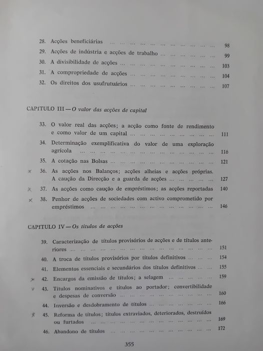 O Capital das Sociedades Anonimas  1961