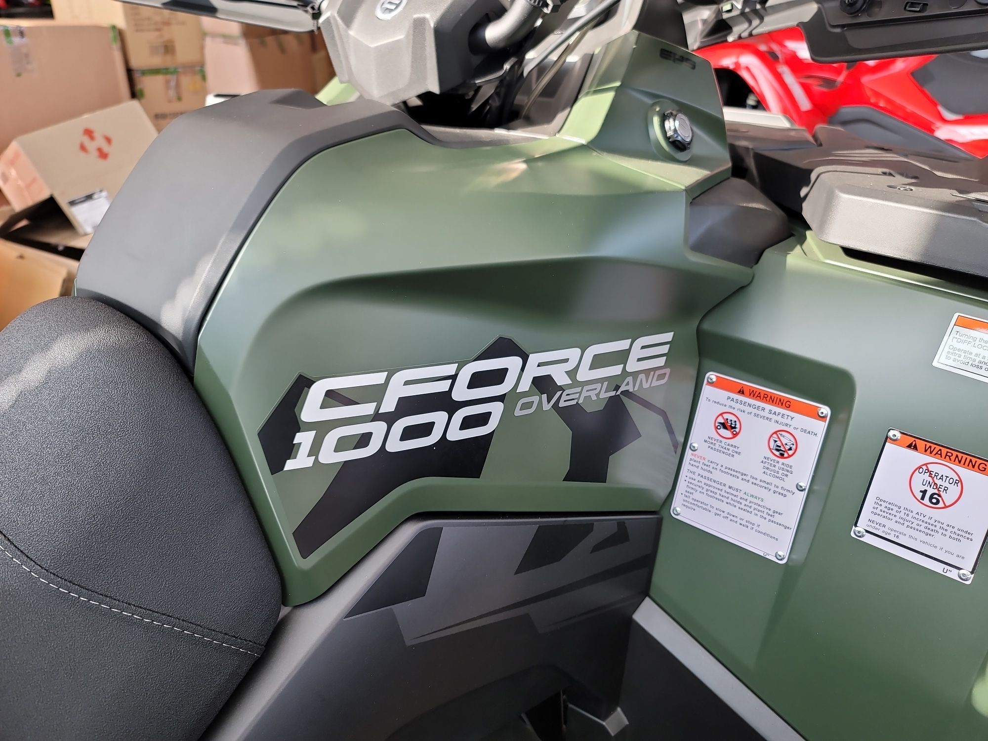 CFMOTO CFORCE 1000 Overland зелений