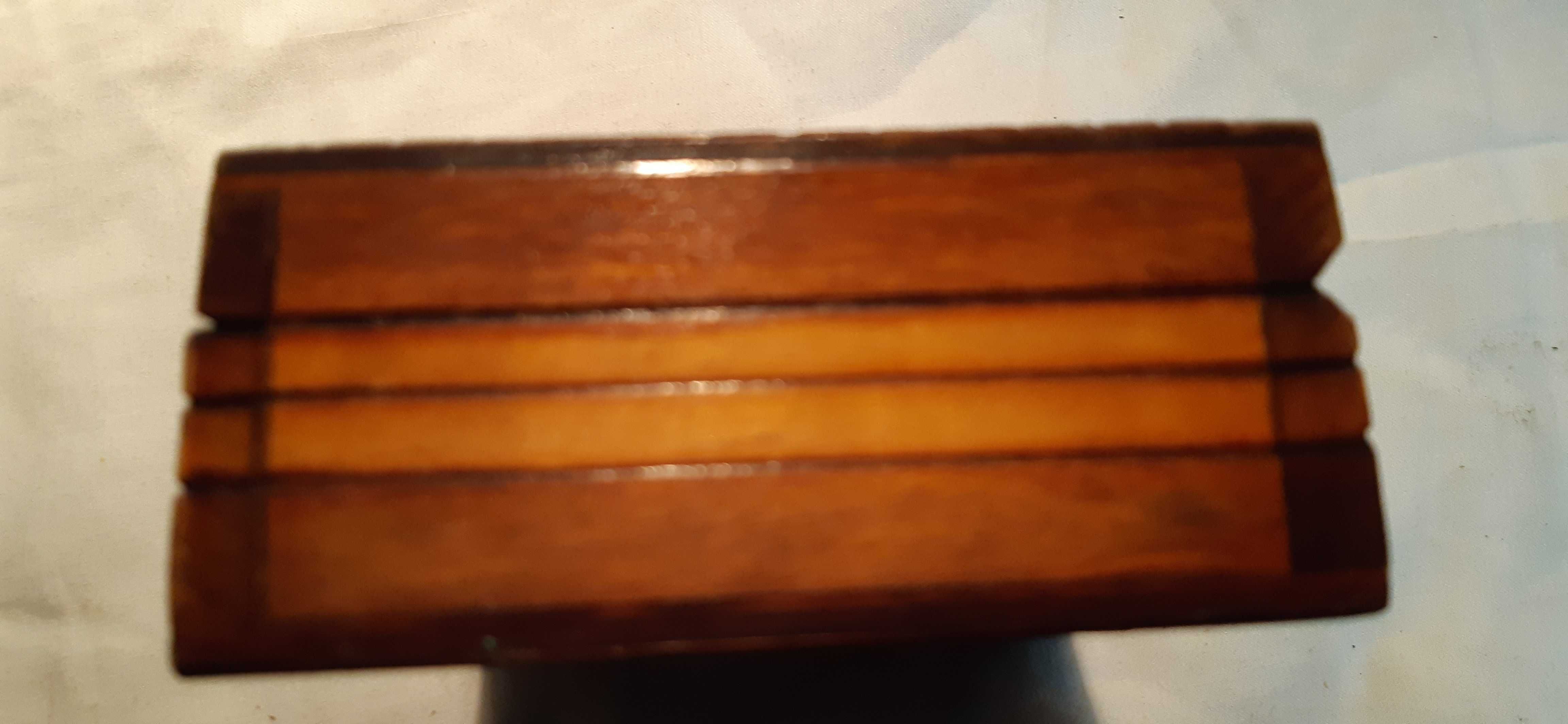 stare góralskie pudełko drewniane
