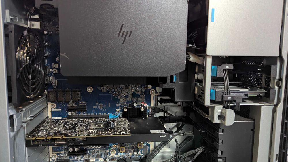 HP Z6 G4 Xeon Platinum 8160 /48 ядер / NVIDIA Quadro P4000 / 480GB SSD