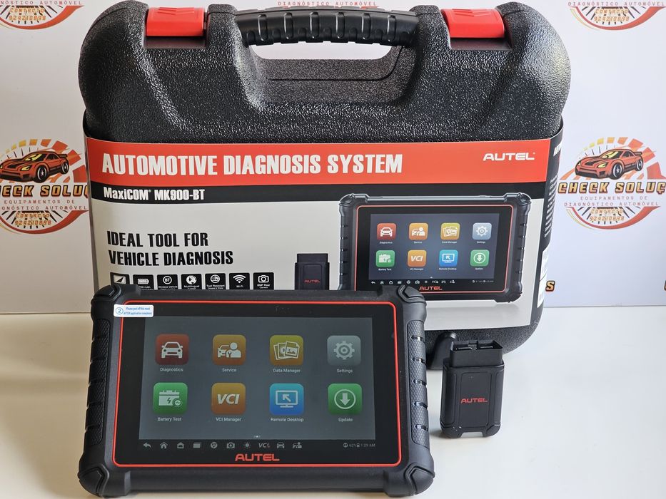 Autel MaxiCOM MK900-BT Bluetooth
- Maquina de Diagnóstico Profissional
