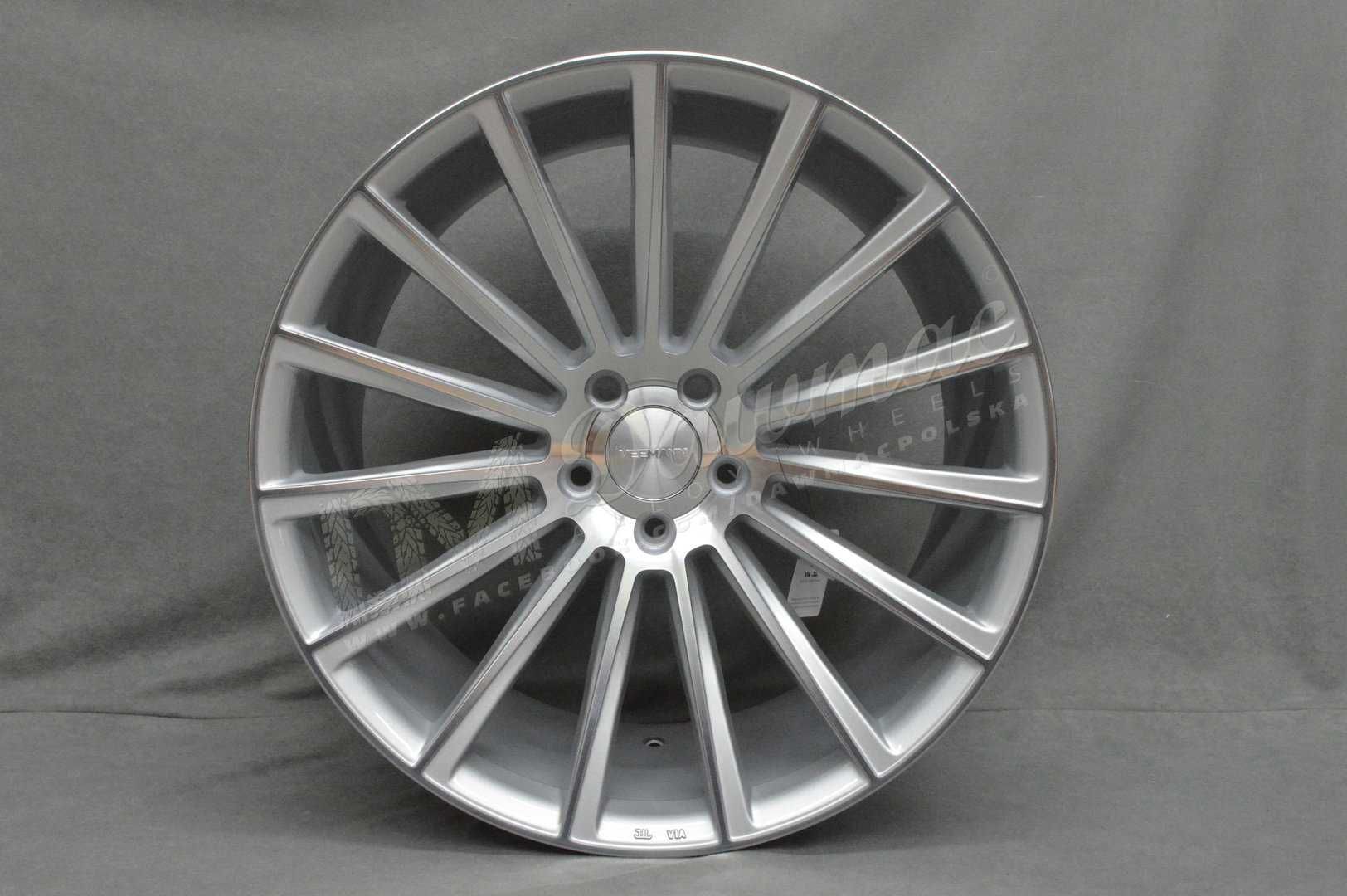 Felgi Veemann V-FS55 20" 10J ET45 5x112 Silver Machined