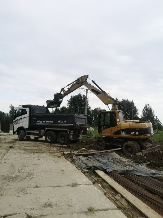 Uslugi transportowe wywrotka