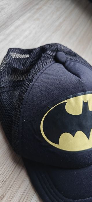 Czapka z daszkiem siateczką Batman