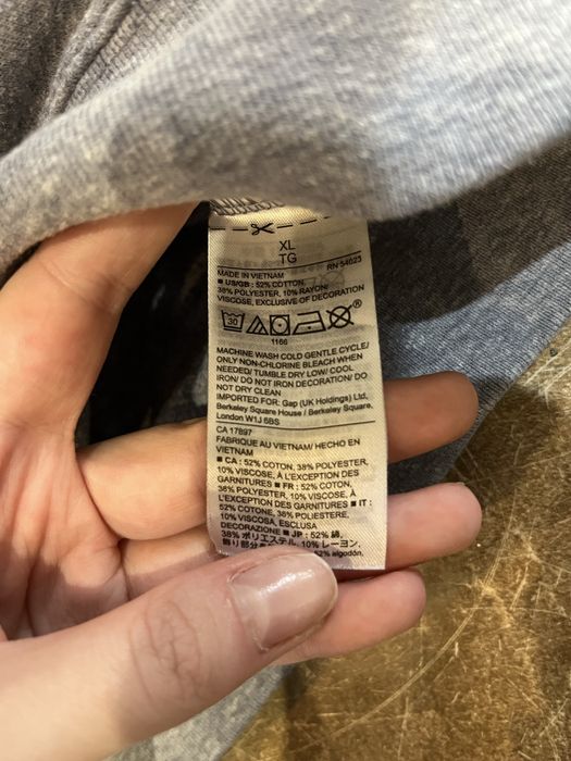 Bluza z kapturem hoodie gap xs s