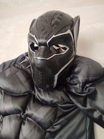 Черная Пантера+ маска 128-136 см костюм карнавальный+ маска