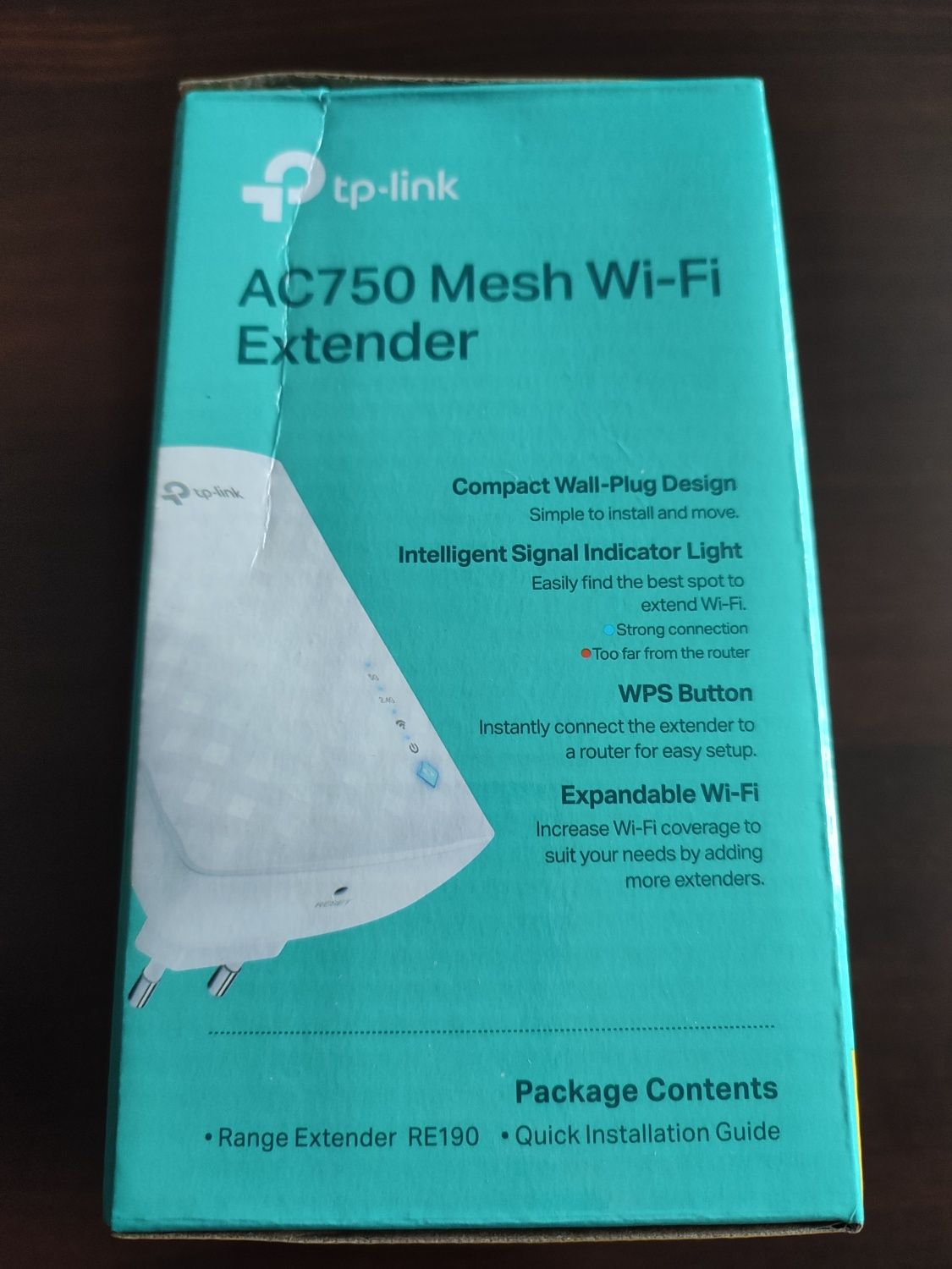 Wzmacniacz wifi tp- link AC 750