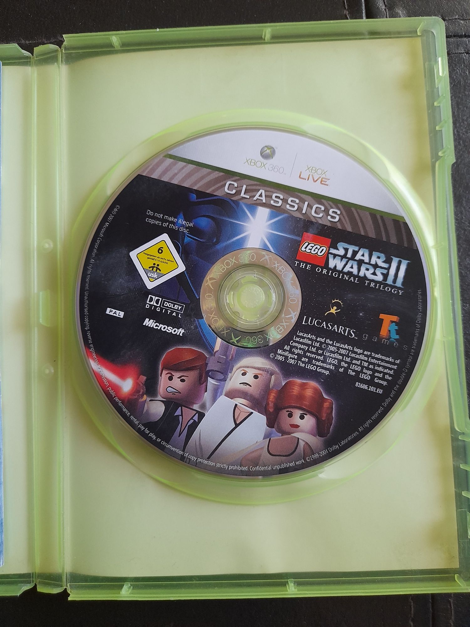 Lego Star Wars 2 the Original Trilogy xbox 360 Gwiezdne Wojny