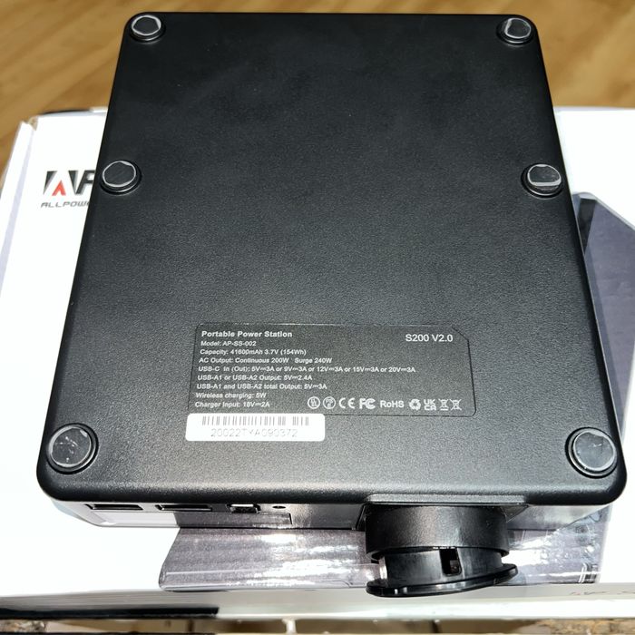 Мобільна зарядна станція Allpowers S200 154Wh 41600mAh