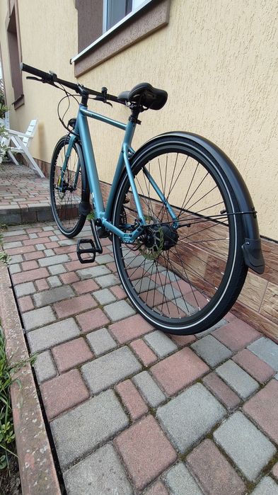 Міський електричний велосипед Tenways c go 600 на ремні