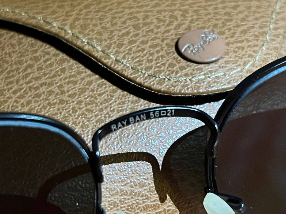 Ray Ban ОРИГИНАЛ 3548 Очки Hexagonal Flat Lenses солнцезащитные окуляр