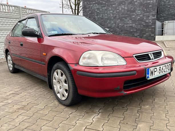 Honda civic/elektryka/wspomaganie/ benzyna/ zadbana