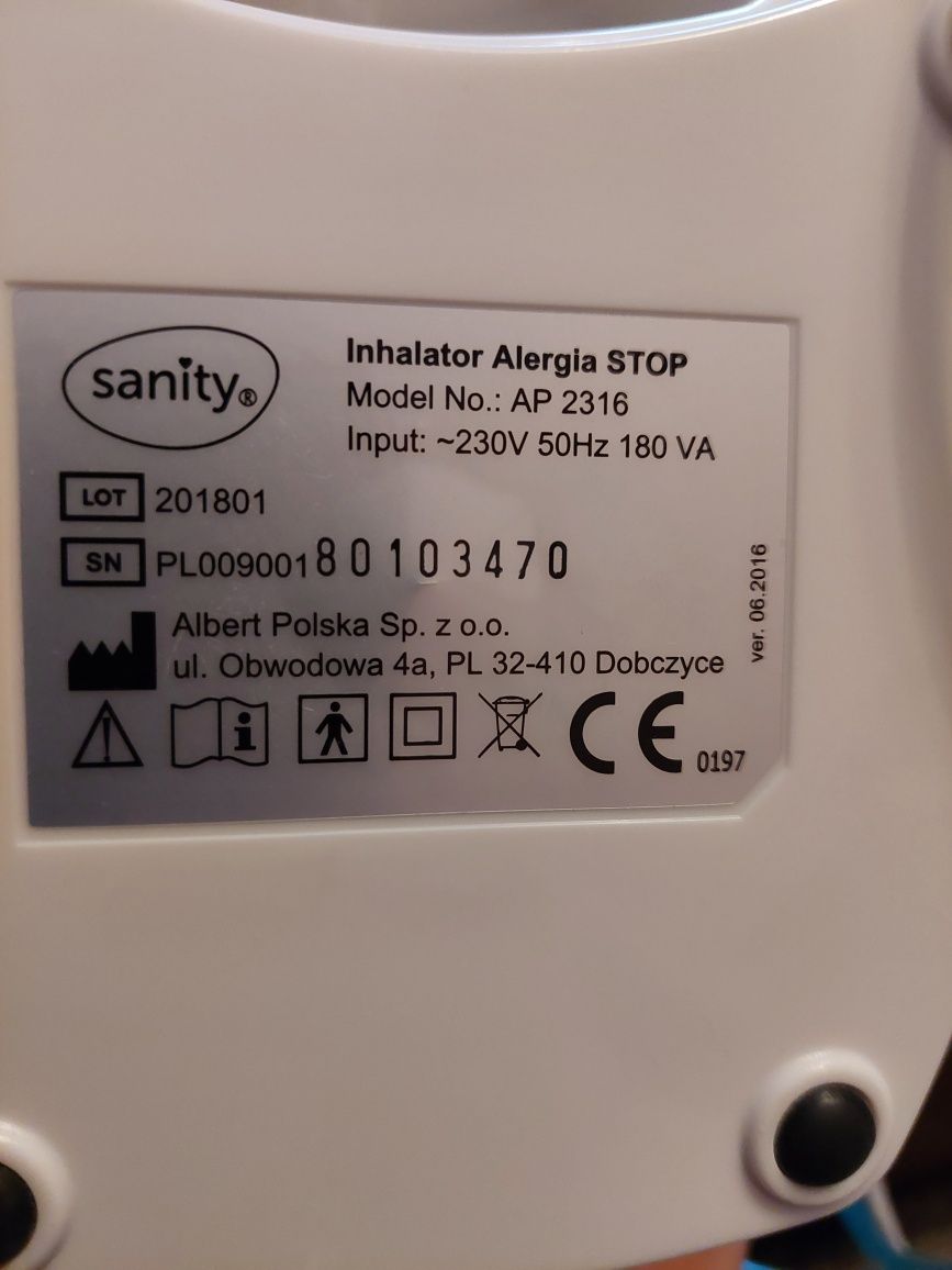 Inhalator, nebulizator SANITY