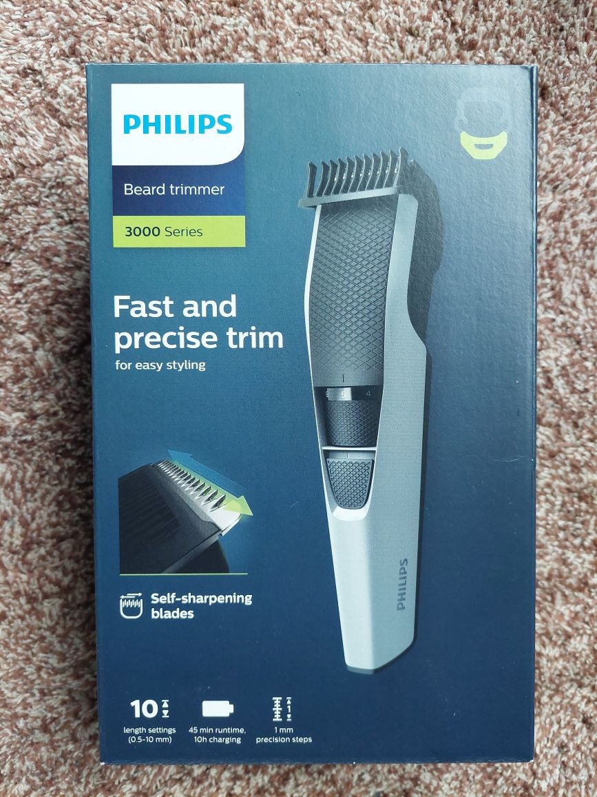 Тример для бороди philips 3000 bt3206