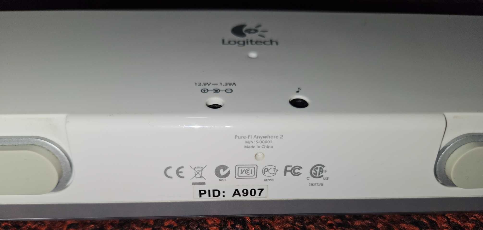 Портативная колонка Apple Logitech Pure-Fi Anywhere 2