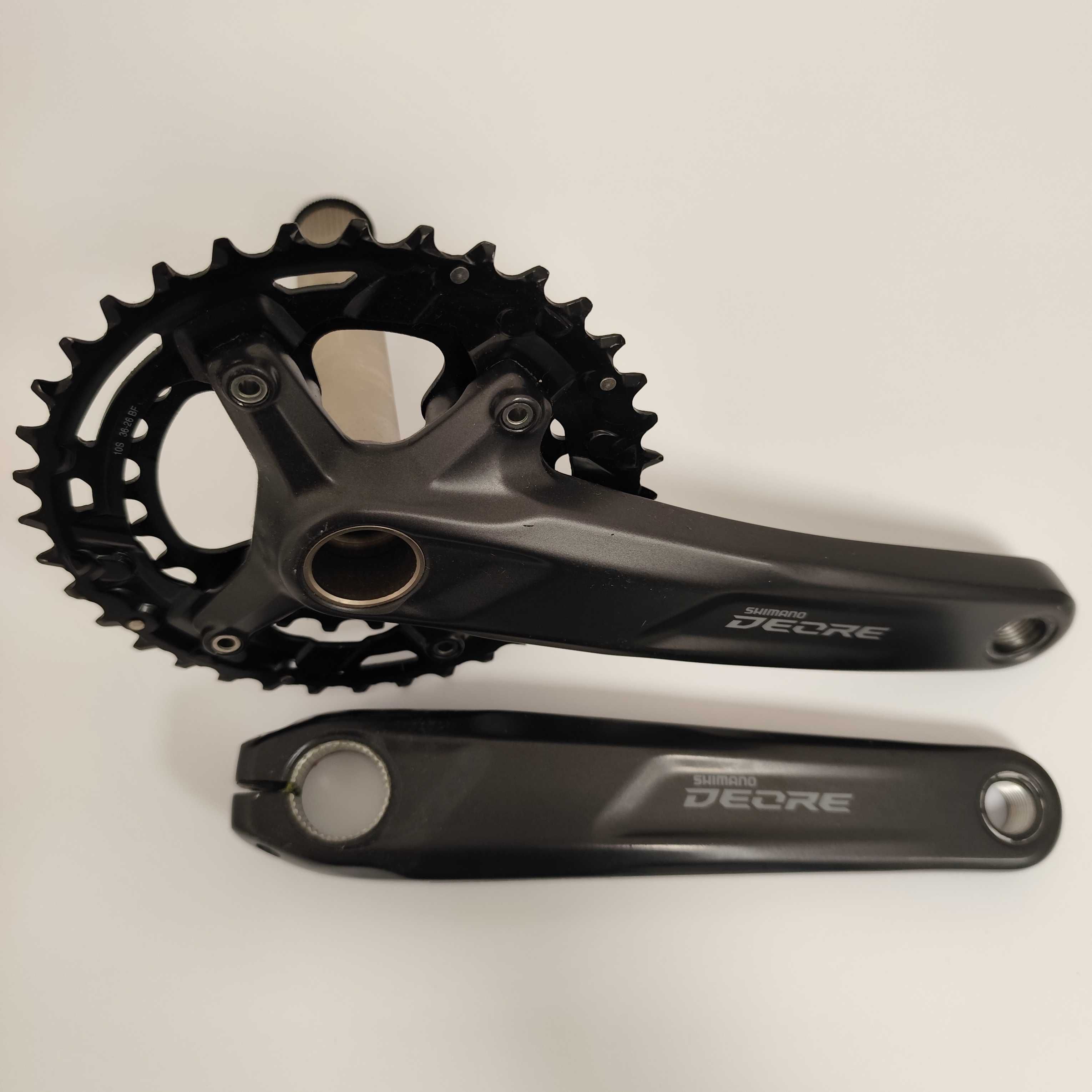 Mechanizm korbowy Shimano DEORE FC-M4100-2, 10rz 36-26