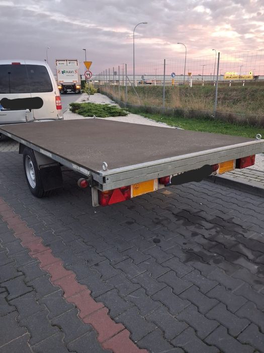 Sprzedam Przyczepka Platforma 350 x 180 Przyczepa DMC 1000 kg Mocna