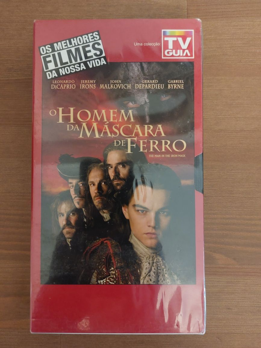 VHS NOVO e SELADO - " O Homem da Máscara de Ferro " 1998