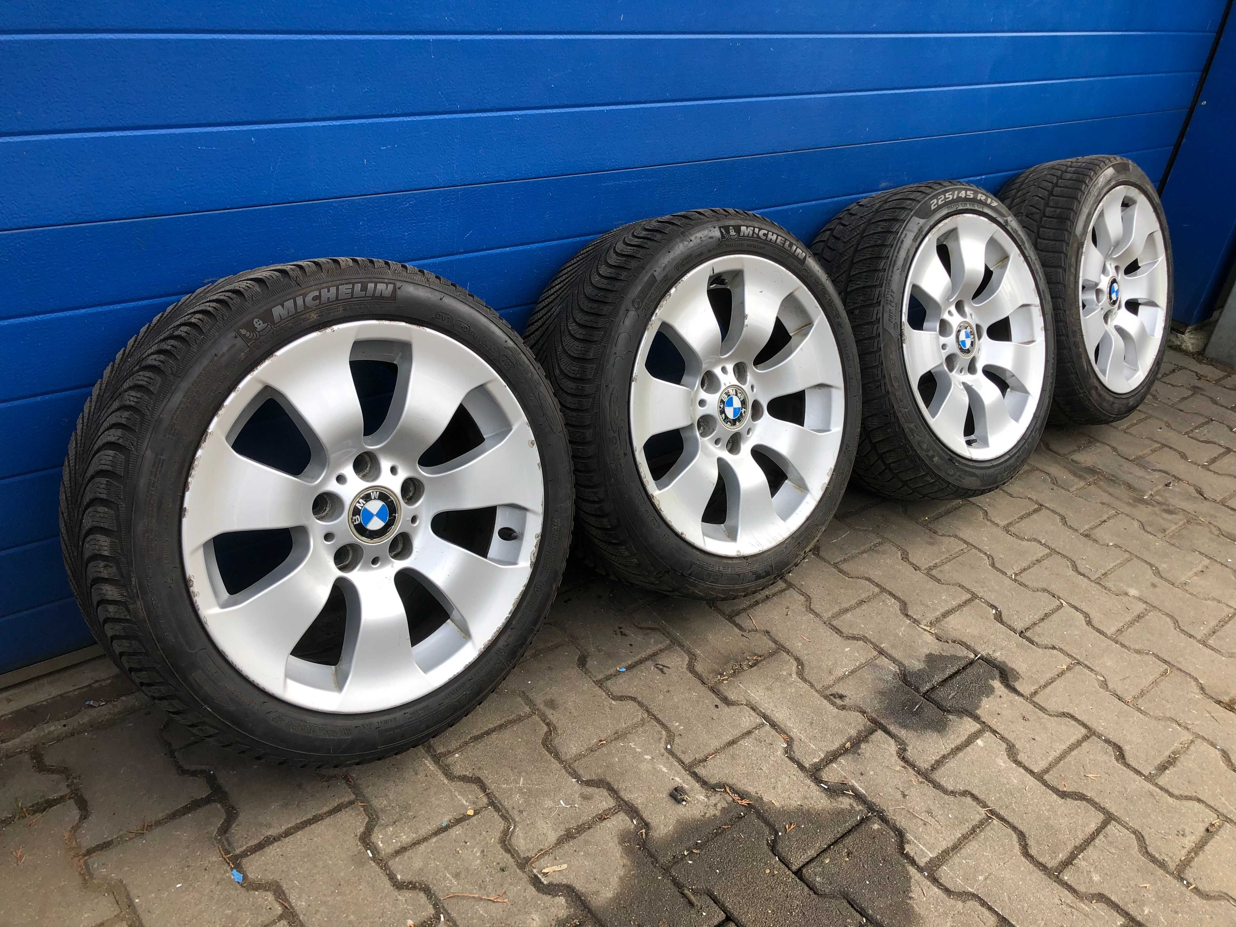 Felgi Kola Opony BBS 17x8j BMW E90 E91 E92 E93 225/45/17