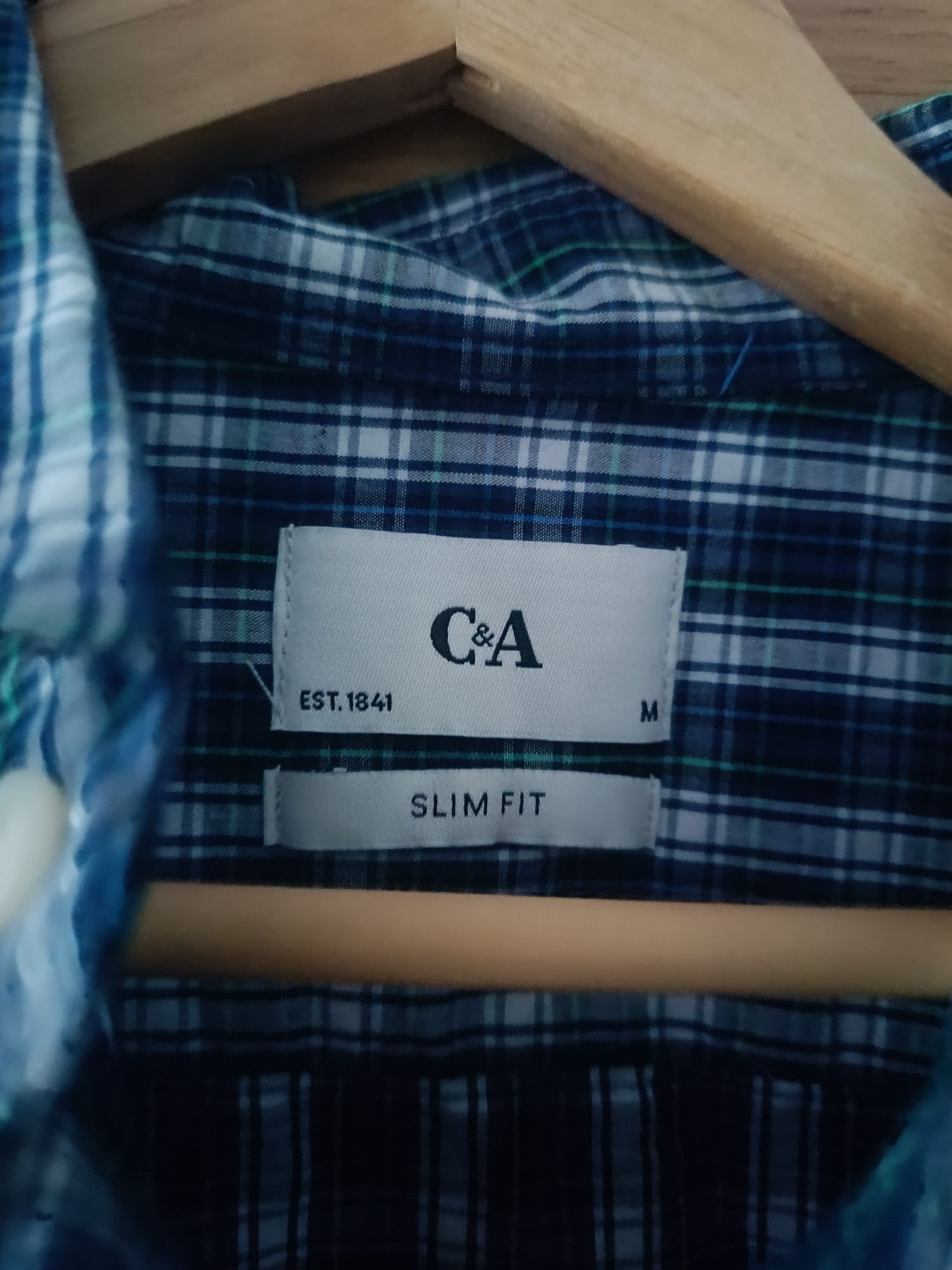 Koszula męska slim fit M C&A nowa