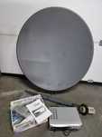 Antena satelitarna talerz 90cm LNB + Dekoder Receiver DVB Sat KOMPLET