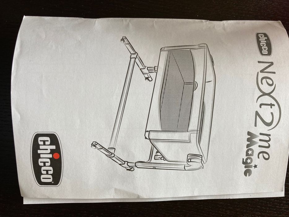 Chicco Next 2 Me Magic, łóżeczko dostawne