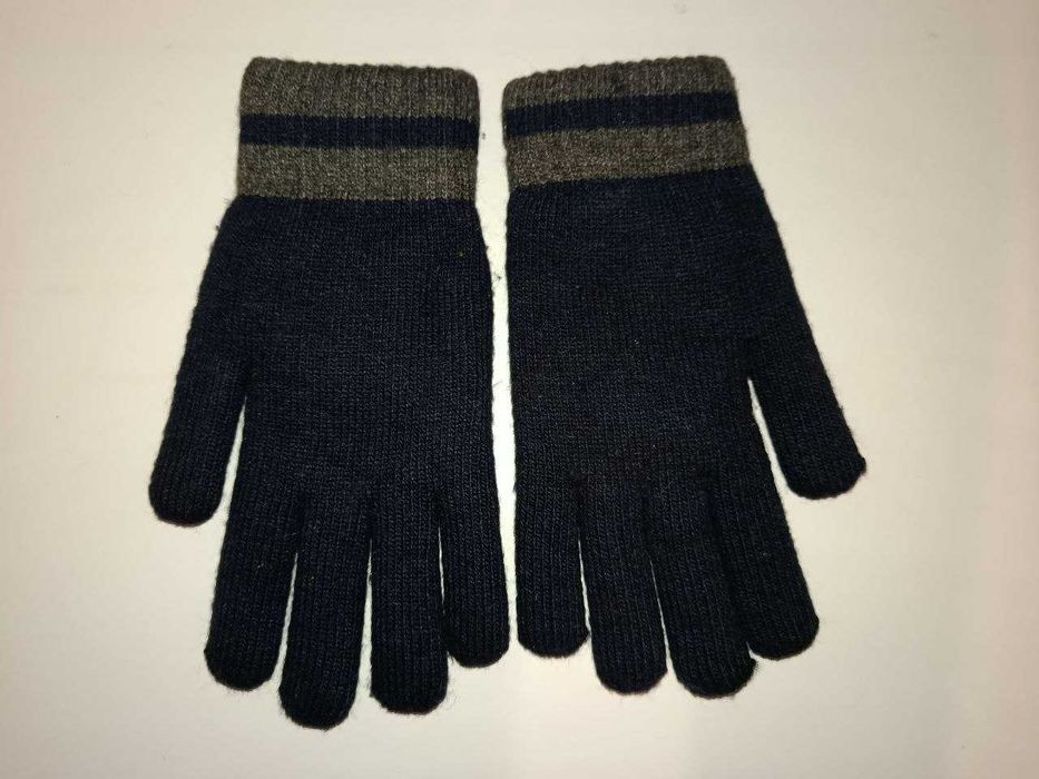 Вовняні зимові рукавички підліткові-дорослі