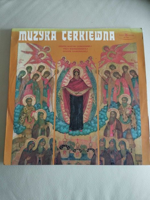 Muzyka cerkiewna - płyta winylowa.