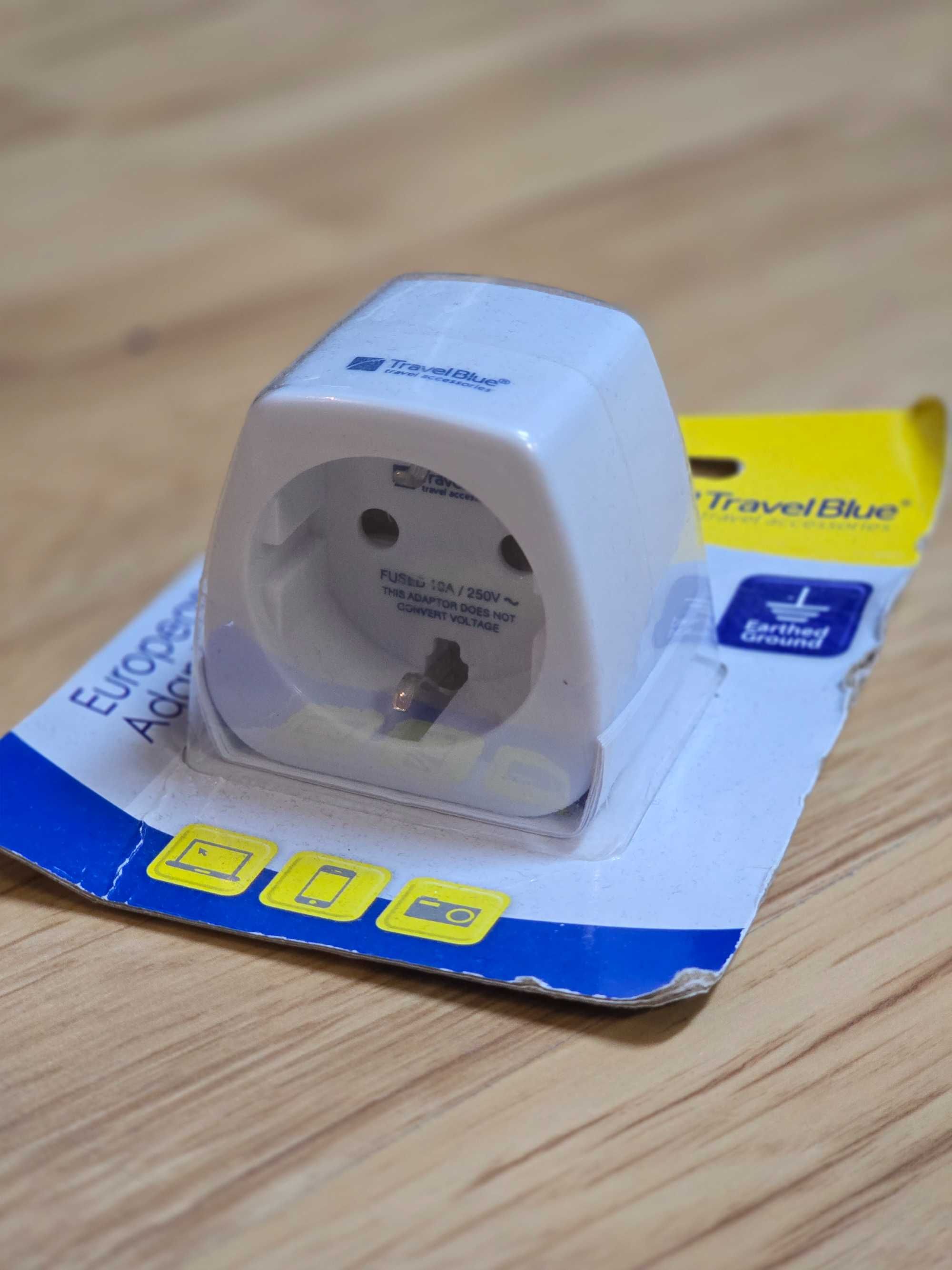 Wtyczka - adapter do gniazdka typ D INDIE NOWA - oryginalne opakowanie