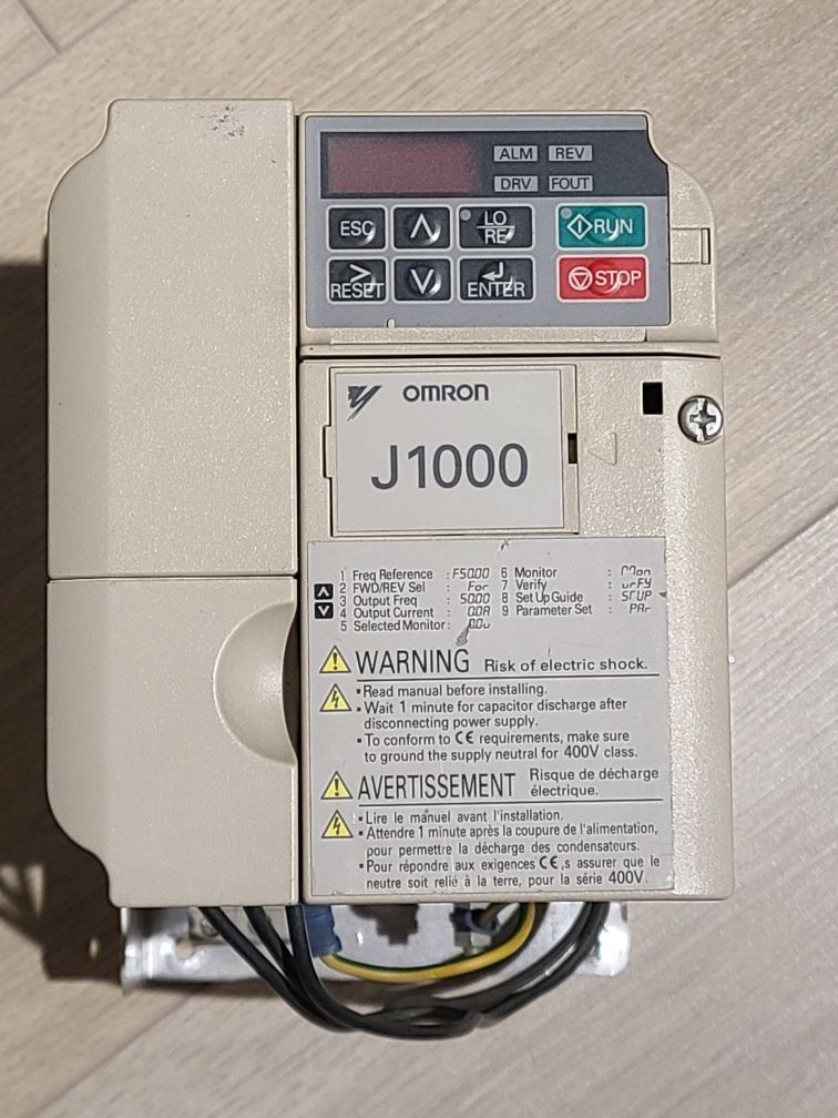 Omron J1000 1.1/1.5kW Частотний перетворювач
В комплекті з мережевим ф