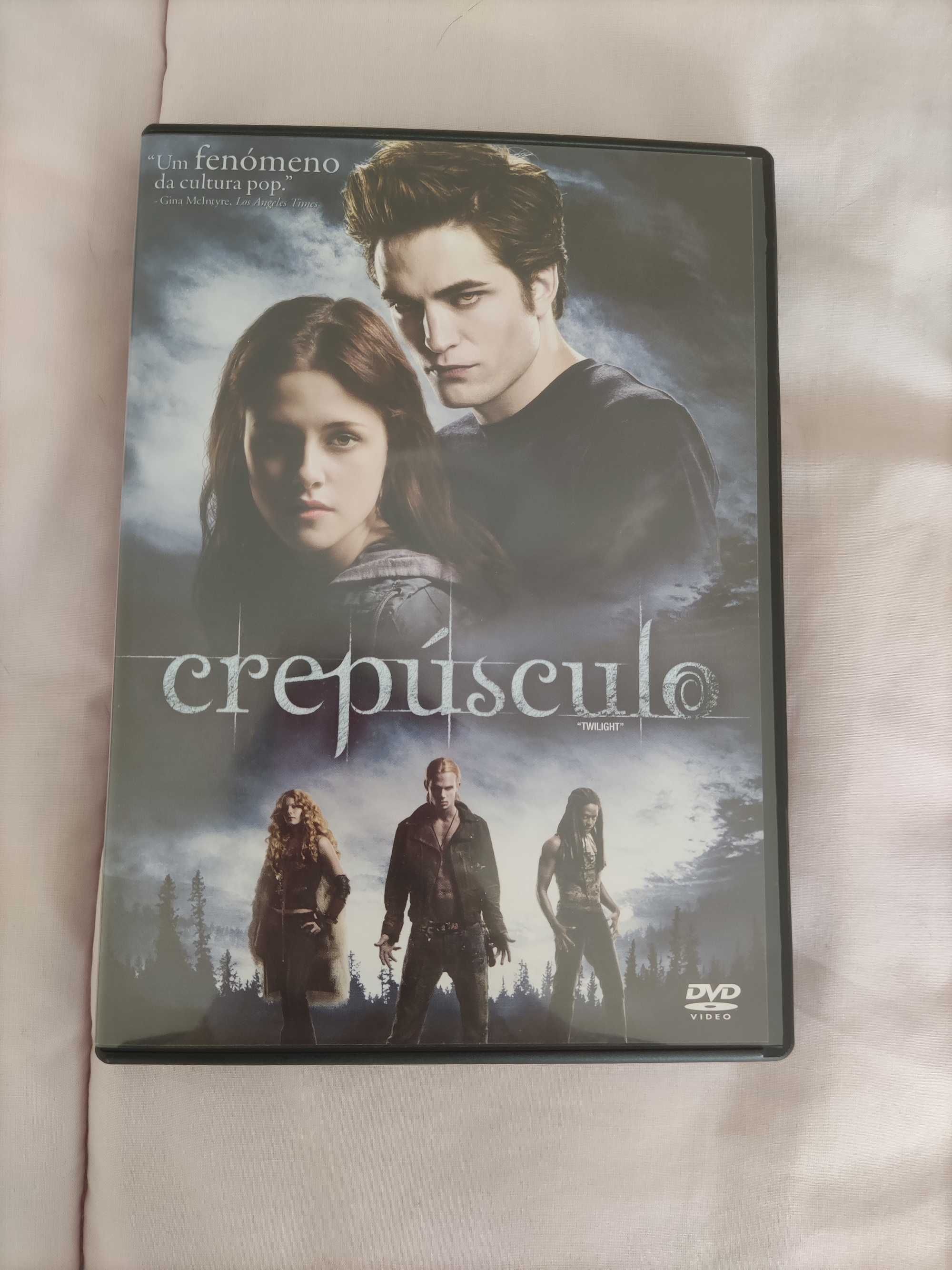 3 filmes da Saga Twilight em DVD