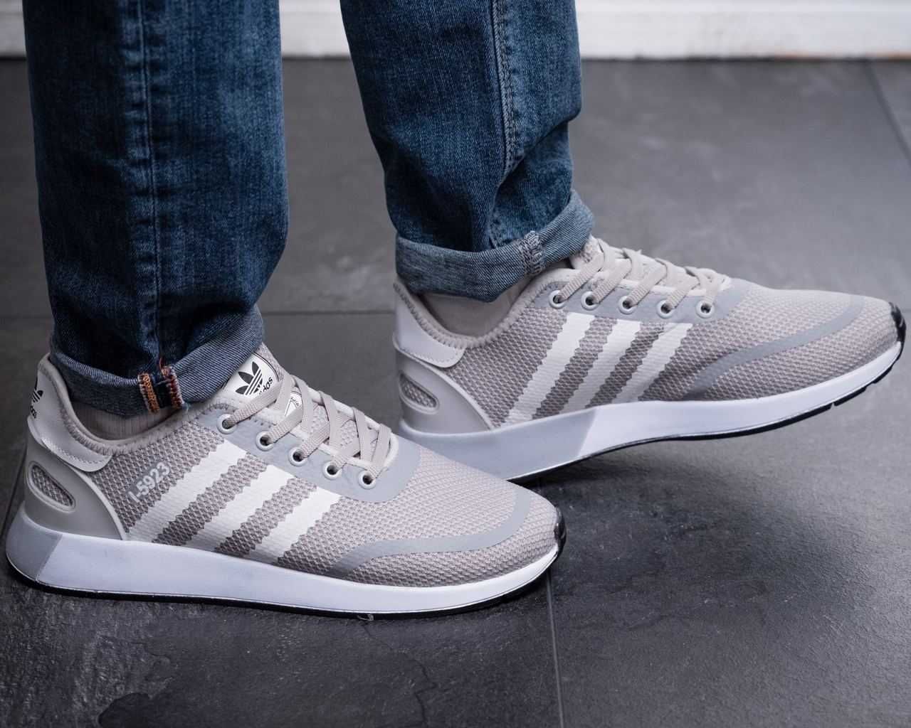 Кроссовки Adidas Run Grey